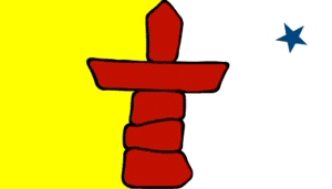 Flagge von Nunavut
